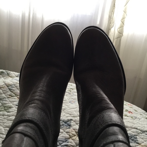 Enzo Angiolini leather knee-high boots, sz 6M - Picture 6 of 11